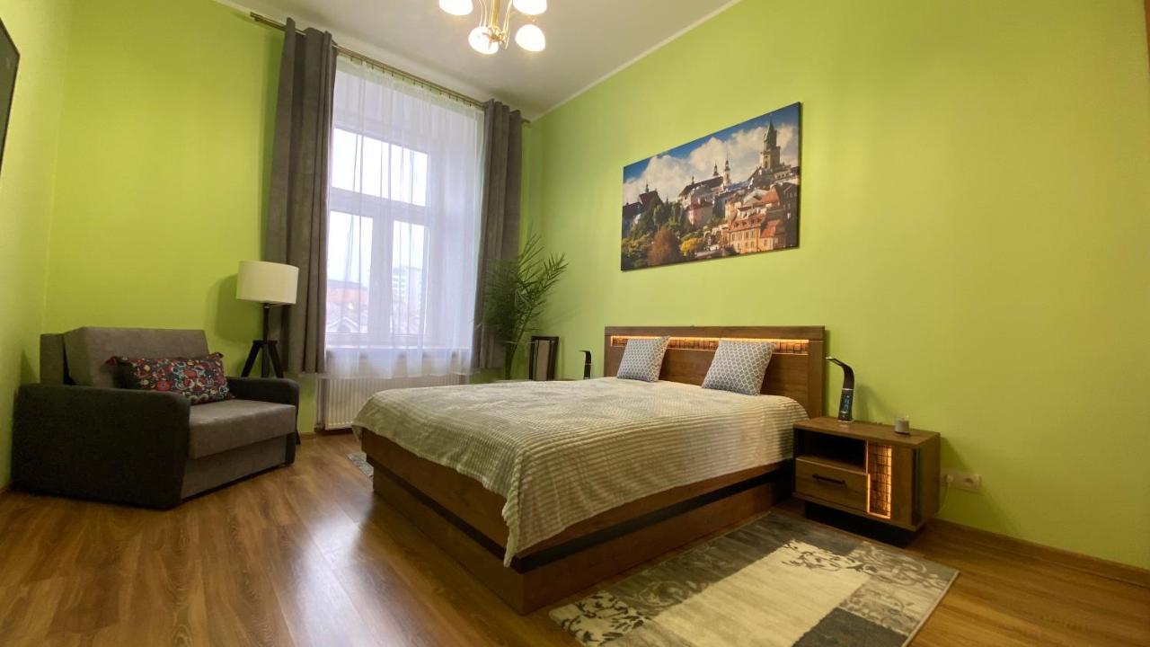Lublinbnb - Exclusive Family Apartment ------ In The Heart Of Lublin -------------------------------- Bedroom & Living Room & Kitchen 外观 照片