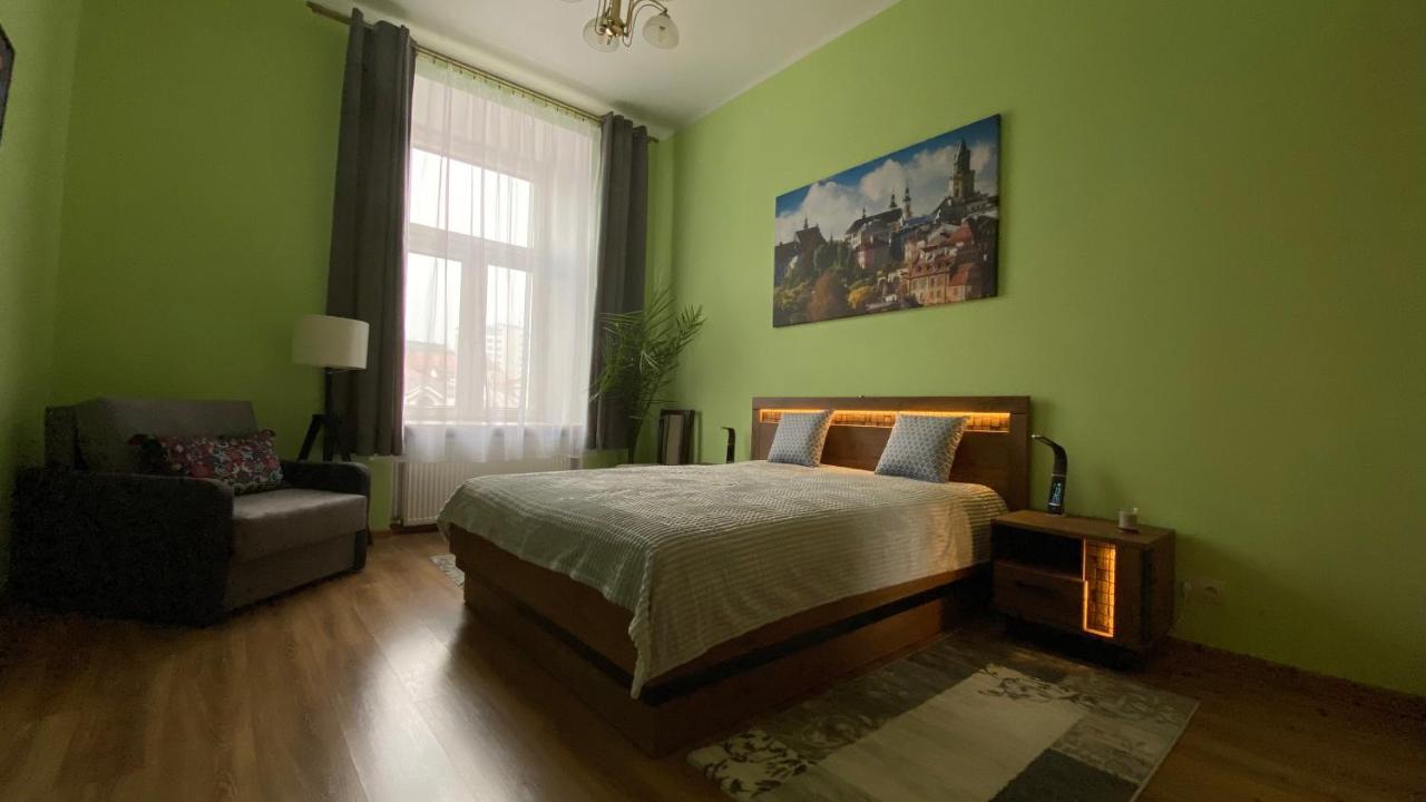 Lublinbnb - Exclusive Family Apartment ------ In The Heart Of Lublin -------------------------------- Bedroom & Living Room & Kitchen 外观 照片